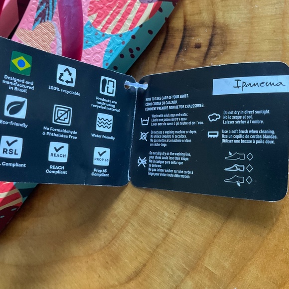 Ipanema Women's Flip-Flop Size 8 NWT - Picture 3 of 5